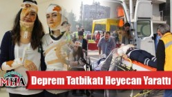 Deprem Tatbikatı Heyecan Yarattı