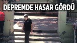 Depremde Hasar Gören Cami İbadete Kapatıldı