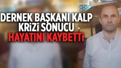 Dernek Başkanı Kalp Krizi Sonucu Hayatını Kaybetti