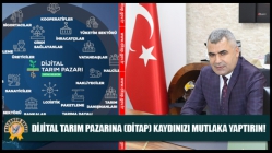 Dijital Tarım Pazarına (Ditap) Kaydınızı Mutlaka Yaptırın!