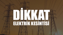 Dikkat! Elektrik Kesinti Var