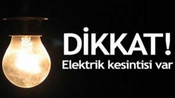 Dikkat Elektrik Kesintisi