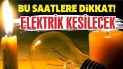 Dikkat Elektrik Kesintisi Var!