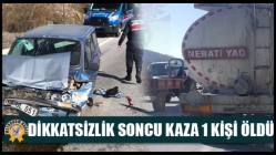 Dikkatsizlik Sonucu Kaza 1 Kişi Öldü