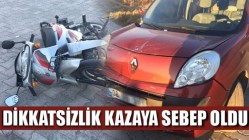 Dikkatsizlik Kazaya Sebep Oldu