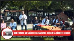 Doktorlar Ve Sağlık Çalışanları, Sağlıkta Şiddeti Kınadı