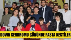 Down Sendromu Gününde Pasta Kestiler