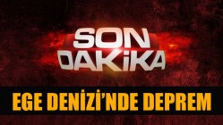 Ege Denizi'nde 4.7'lik deprem