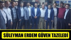 Eğitim Bir-Sen’de Süleyman Erdem güven tazeledi