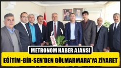 Eğitim-Bir-Sen’den Gölmarmara’ya Ziyaret