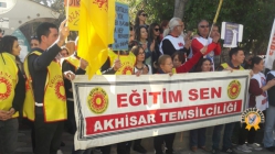 Eğitim-İş Ve Eğitim-Sen Öğretmenleri 1 Gün İş Bırakma Eylemi Yaptı