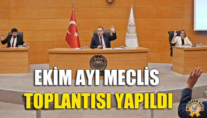 Ekim Ayı Meclis Toplantısı Yapıldı