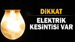 Elektrik Kesintisi