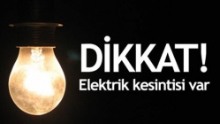 Elektrik Kesintisi!