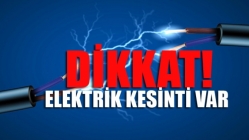 Elektrik Kesintisi Ugulanacak