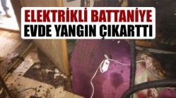 Elektrikli Battaniye Evde Yangın Çıkarttı