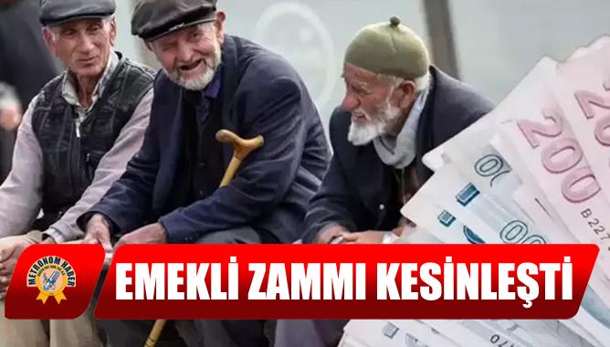 Emekli Zammı Kesinleşti