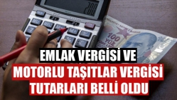 Emlak Vergisi Ve Motorlu Taşıtlar Vergisi Tutarları Belli Oldu