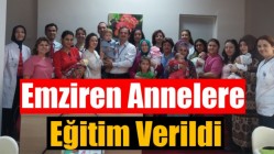 Emziren Annelere Eğitim Verildi