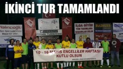 Engelliler Haftası futbol turnuvasında ikinci tur tamamlandı