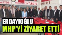 Erdayıoğlu, MHP'yi ziyaret etti