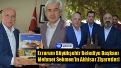 Erzurum Büyükşehir Belediye Başkanı Mehmet Sekmen'in Akhisar Ziyaretleri