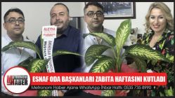 Esnaf oda başkanları zabıta haftasını kutladı