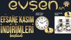 Evşen AVM’de Efsane Kasım indirimleri başladı