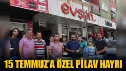 Evşen AVM’den 15 Temmuz Şehitleri Anısına Pilav Hayrı