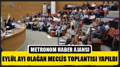 Eylül ayı olağan meclis toplantısı yapıldı