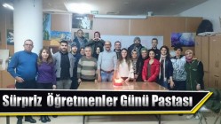 Fotoğrafçılık Kursunda Sürpriz Öğretmenler Günü Pastası