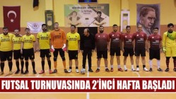 Futsal Turnuvasında 2’inci Hafta Başladı