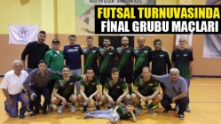 Futsal turnuvasında final grubu maçları