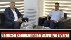 Garnizon Komutanından Ensivri'ye Ziyaret