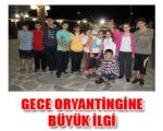 Gece Oryantiringine Büyük ilgi !