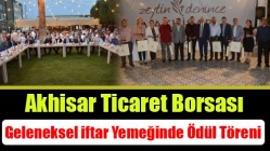 Geleneksel iftar Yemeğinde Ödül Töreni