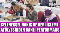 Geleneksel Nakış Ve Deri İşleme Atölyesinden Canlı Performans