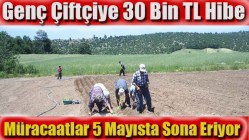 Genç Çiftçiye 30 Bin TL Hibe