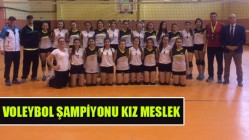 Genç kızlar voleybol şampiyonu Kız Meslek oldu