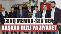 Genç Memur-Sen’den Başkan Hızlı’ya ziyaret