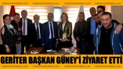 Geriter Başkan Güney'i Ziyaret Etti