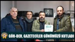 GÖR-DER, Gazeteciler Günümüzü Kutladı