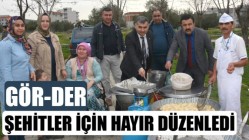 Gör-Der Şehitler İçin Hayır Düzenledi