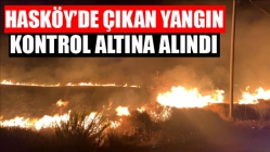 Hasköy’de Çıkan Yangın Kontrol Altına Alındı