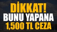 Havalimanın'da Bunu Yapana 1.500 Lira Ceza