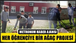 Her Öğrenciye Bir Ağaç Projesi