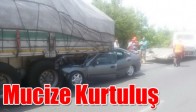 Hurdaya Dönen Araçtan Mucize Kurtuluş