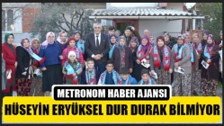 Hüseyin Eryüksel dur durak bilmiyor