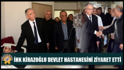 İHK Kirazoğlu Devlet Hastanesini Ziyaret Etti