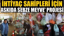 İhtiyaç Sahiplerine İçin Askıda Sebze Projesi